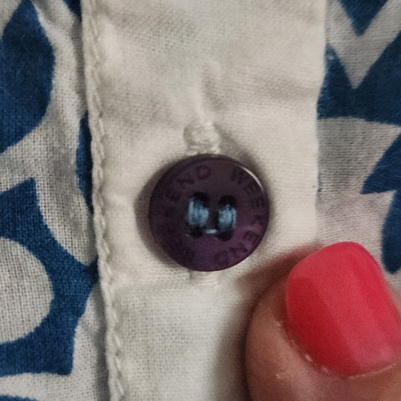 max mara weekend dress / Coverup Beach 100% Cotton US Size 4 small - Picture 4 of 9